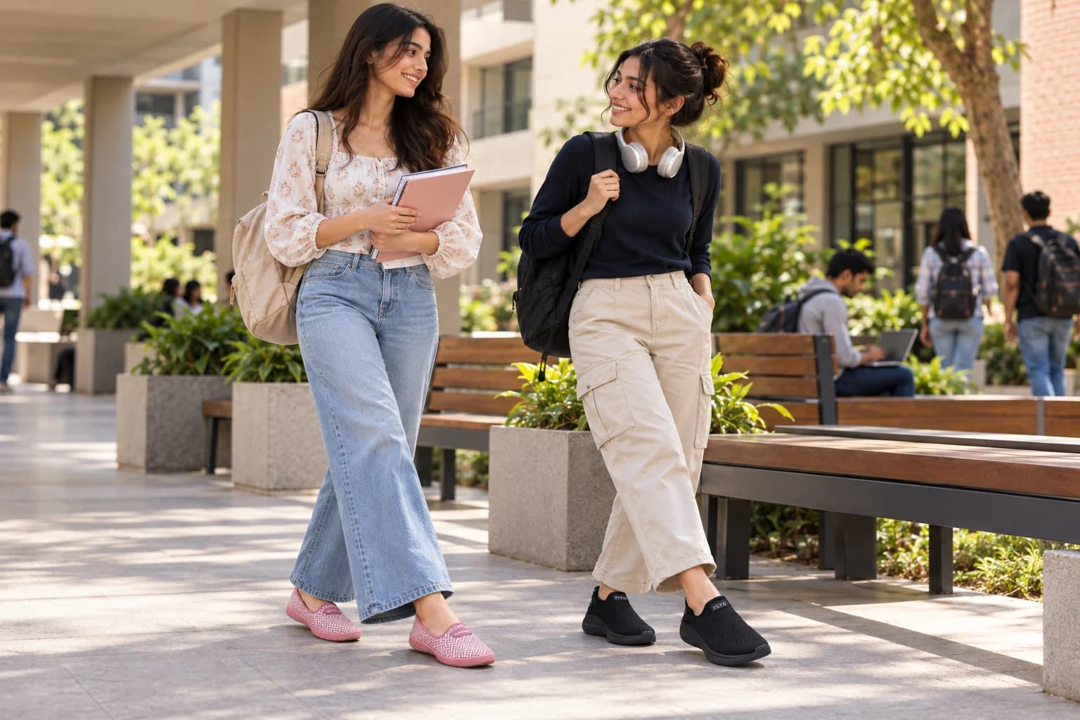 Ballerina Shoes vs Sneakers: Which Are More Comfortable for College?