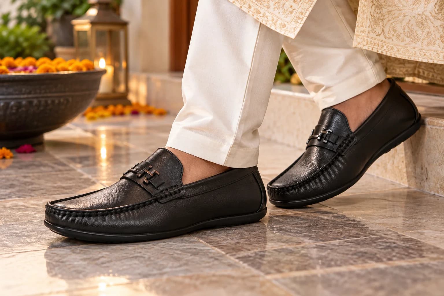 What Shoes to Wear with a Kurta Pajama for Diwali?