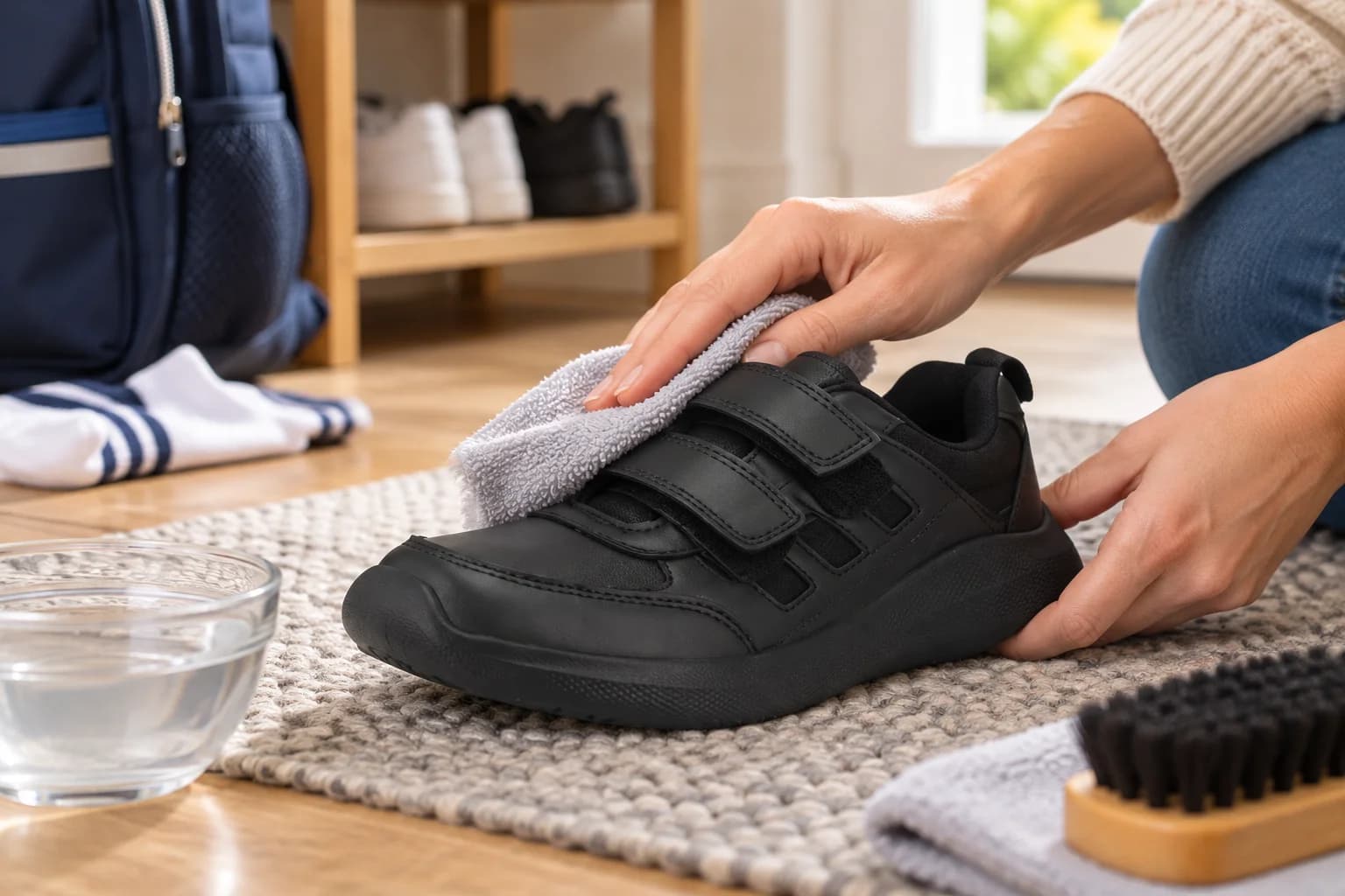 How to Clean Black School Shoes Without Damaging Them
